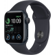 Apple Watch SE 2022 2. Generation (GPS, 40 mm) – Midnight Aluminiumgehäuse mit M/L Midnight Sportarmband