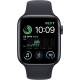 Apple Watch SE 2022 2. Generation (GPS, 44 mm) – Midnight Aluminiumgehäuse mit S/M Midnight Sportarmband