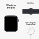 Apple Watch SE 2022 2. Generation (GPS, 44 mm) – Midnight Aluminiumgehäuse mit S/M Midnight Sportarmband