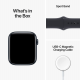 Apple Watch SE 2022 2. Generation (GPS, 44 mm) – Midnight Aluminiumgehäuse mit M/L Midnight Sportarmband