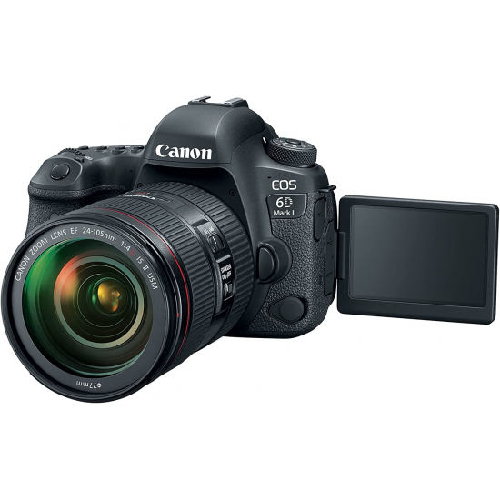 Canon EOS 6D Mark II Kit mit 24–105 mm f/4L IS II USM Objektiv