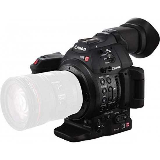 Canon EOS C100 Mark II Cinema EOS Kamera mit Dual Pixel CMOS AF (EF-Mount)