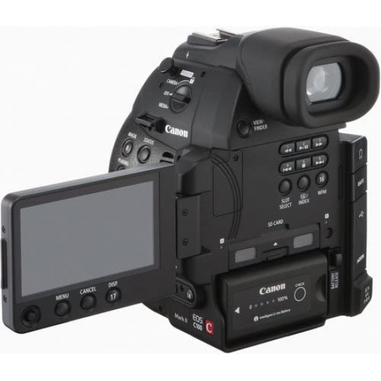 Canon EOS C100 Mark II Cinema EOS Kamera mit Dual Pixel CMOS AF (EF-Mount)