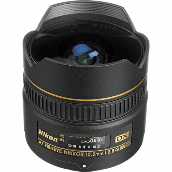 Nikon AF DX 10,5 mm f2,8 G ED Fisheye-Objektiv