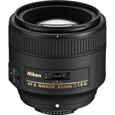 Nikon AF-S 85 mm f1,8 G kurzes Teleobjektiv mit Festbrennweite