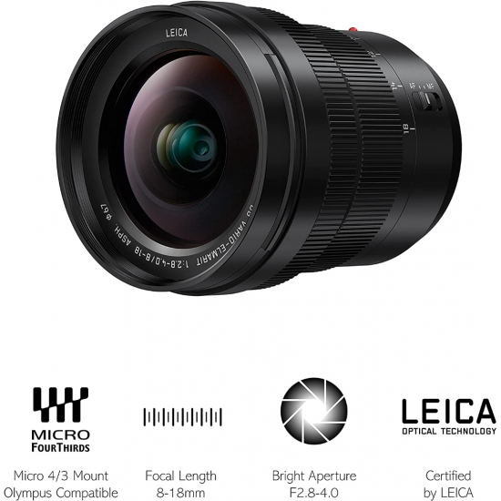 Panasonic Leica DG Vario-ElmarIT 8-18 mm f/2.8-4 ASPH Objektiv