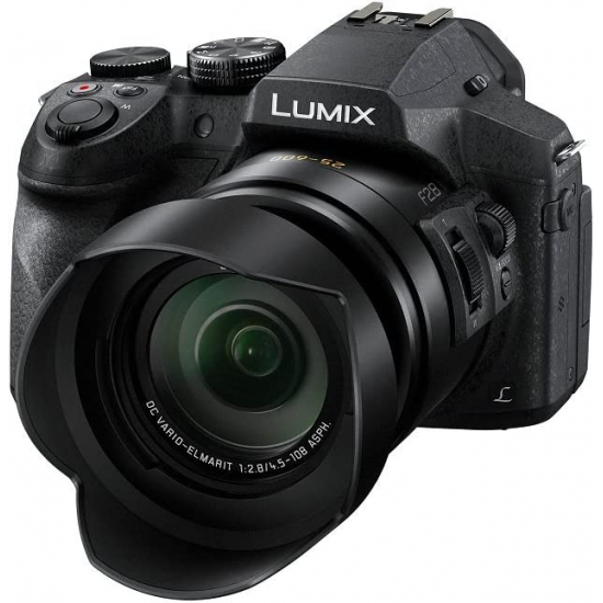 Panasonic Lumix DMC-FZ300 (12,1 MP, 24-facher optischer Zoom) – Schwarz