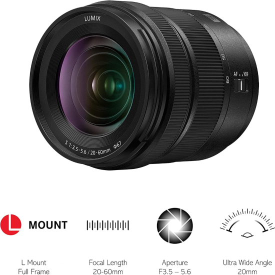 Panasonic Lumix S 20–60 mm f/3,5–5,6 Objektiv