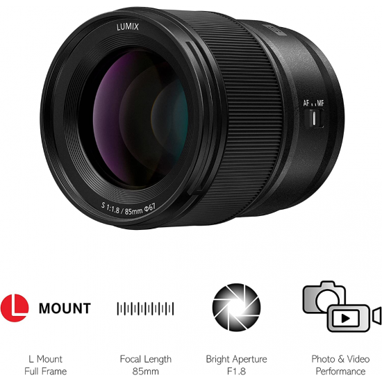 Panasonic Lumix S 85mm f/1.8 Objektiv