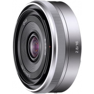 Sony E-Mount - APS-C 16 mm F2.8 Prime-Objektiv (Silber)