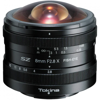 Tokina SZ 8 mm F/2,8 APS-C Fisheye spiegelloses Objektiv (Sony E)