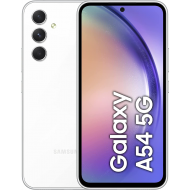 Samsung Galaxy A54 5G Smartphone (Dual-SIMs, 6+128 GB) - Weiß