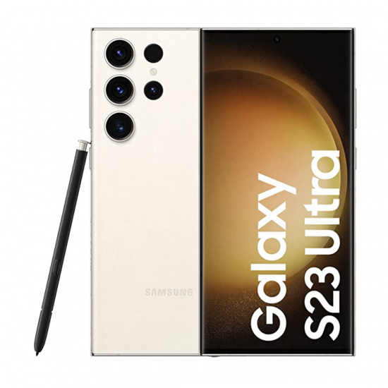 Samsung Galaxy S23 Ultra 5G Smartphone (Dual-SIMs, 8+256GB) - Cream