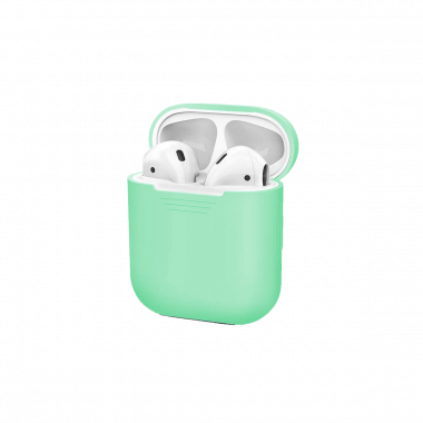 Liquid Silikon Hülle für Apple Airpods Pro - Mint Grün