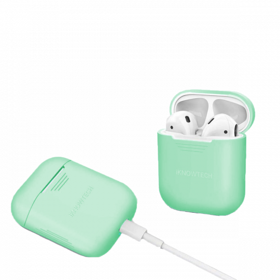 Liquid Silicone Case for Apple AirPods  - Mint Green