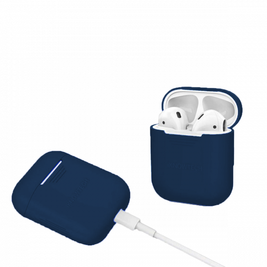 Liquid Silicone Case for Apple AirPods  - Navy