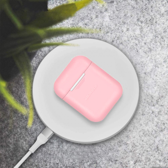 Liquid Silicone Case for Apple AirPods  - Pink
