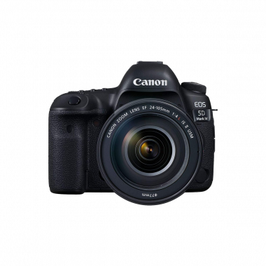 Canon EOS 5D Mark IV SLR-Digitalkamera (24-105mm F/4L IS II USM Objektiv, 30,4MP) - Schwarz