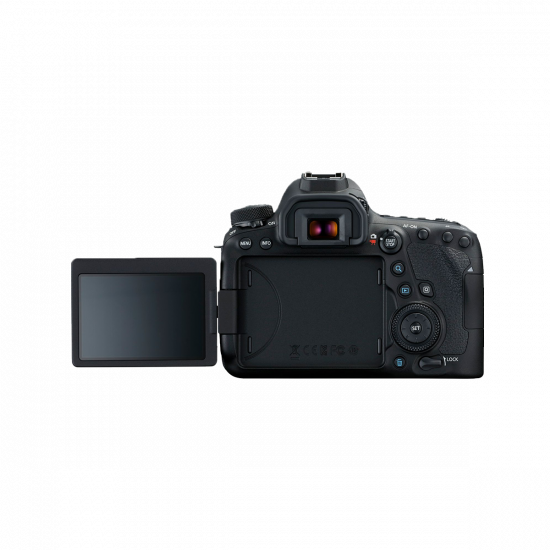 Canon EOS 6D Mark II SLR-Digitalkamera mit EF 24-105mm F3.5-5.6 IS STM Objektiv - Schwarz
