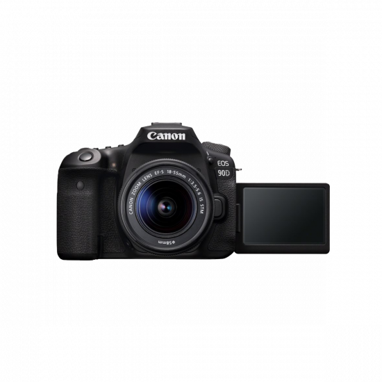 Canon EOS 90D DSLR Camera with EF-S 18-55 mm f/3.5-5.6 IS STM Lens