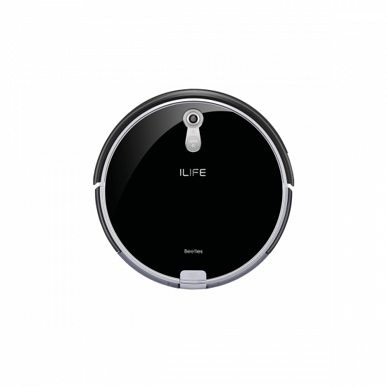ILIFE ILIFEA804 A8 Robotic Vacuum Cleaner with Full-View Camera Navigation, One Size, Brilliant Black